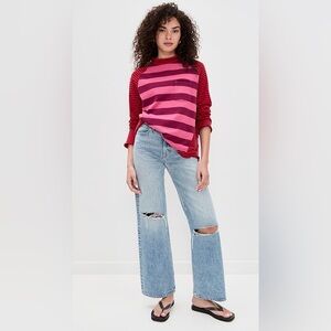 FREE PEOPLE PUNK PLAYFUL LONG SLEEVE